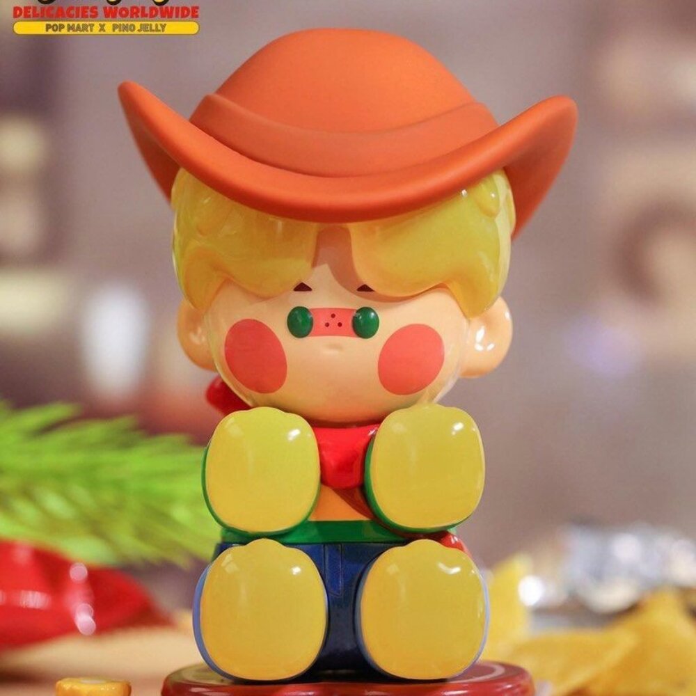 POP MART Blindbox Pino Jelly Delicious Worldwide Series - Barbecue Boy